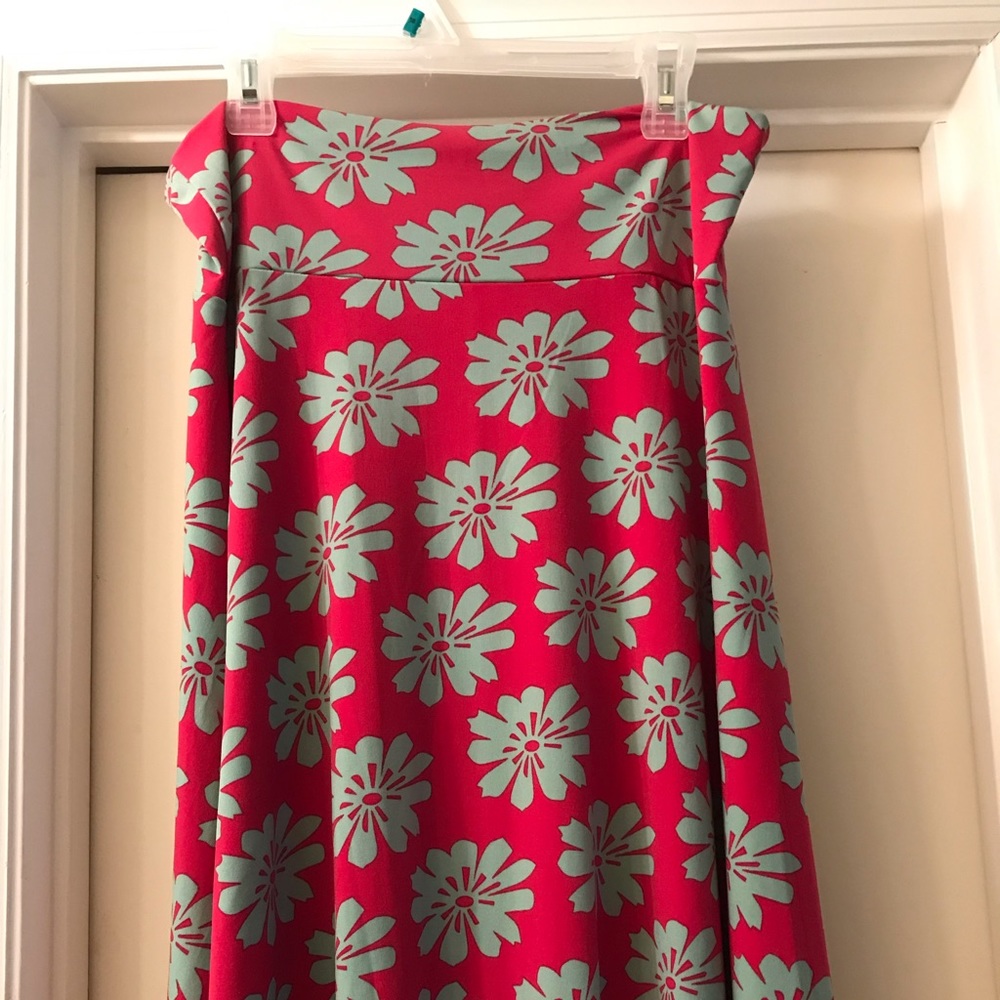 LulaRoe, Azure, Knee-Length Skirt! XL